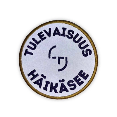 tambalan Logo Kustom Armband Reflektif tambalan Hook Dan Loop Badge