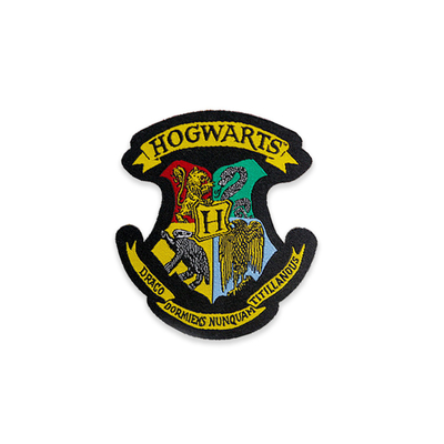Harry Potter Souvenir tambalan Ban Lengan Tongkat/Besi Di/Tas tambalan Berkait syal