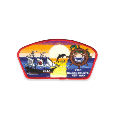 Merrowed Besi Pada Patch Bordir Pakaian Lencana Souvenir Pramuka