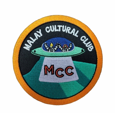 Heat Transfer 75% Patch Bordir Kustom Untuk Seragam Klub Sekolah