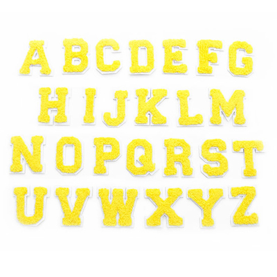 Warna-warni Bordir Glitter Besi Pada tambalan Applique Jahit Di Die Cut Berbatasan