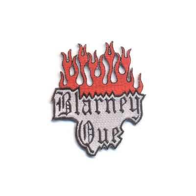 tambalan Bordir Die Cut 3,5 Inch, Lencana Logo Untuk Bahan Katun Pakaian