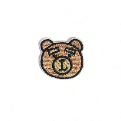 OEM ODM Bordir Kustomisasi Lencana Logo Merek Besi Pada Patch