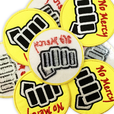 75% Menjahit Pakaian Bordir Patch Pakaian Judo Dan Topi